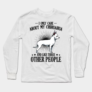 Chihuahua Dog Long Sleeve T-Shirt